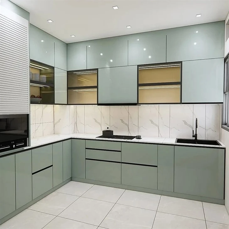 Country Farmhouse Kitchen Cabinets (6)