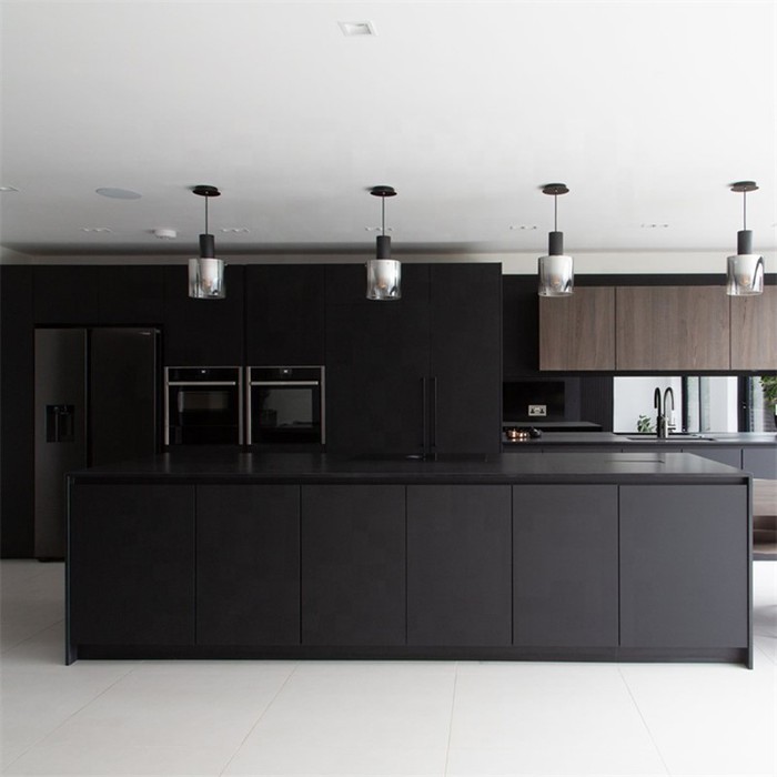 black melamine kitchen cabinets-04 black melamine kitchen cabinets-04