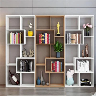 Dyluniadau cwpwrdd llyfrau arfer